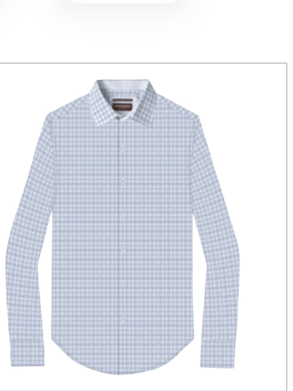 JOHNSTON & MURPHY men’s Linen-Blend Dress Shirt